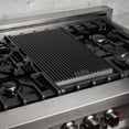 thumbnail image 4 of ZLINE 48 in. Professional 6.0 cu. ft. 7 Gas Burner/Electric Oven Range in Stainless Steel (RA48), 4 of 8