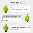 thumbnail image 2 of Set Fidget Toys HUOGUO con forma de árbol de Navidad y muñeco de nieve, paquete de 2, 2 of 5