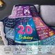 thumbnail image 3 of LHSHID 12th Birthday Gifts for Girls Throw Blanket12 Year Old Girl Birthday Gift Soft Blanket for Couch Bed 12th Birthday Decorations for Girls Best Teenage Girl Gifts for 12 Year Old Girls 50x60in, 3 of 6