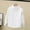 A White, variant on Girls Long Sleeve Shirt 7-8T, Cotton Buttons Cute Flounce Kids Causal Formal Tops White(3-14T)