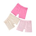 thumbnail image 1 of Diconna Girls Safety Pants, Anti-emptied Stretch Solid Color Mid-rise Shorts, 1 of 3