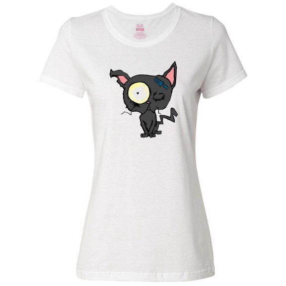 Inktastic Goth Animals Pets Black Cat Women's T-Shirt