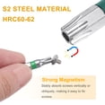 thumbnail image 4 of Uxcell 5pcs Torx Screwdriver Bit T40H 1/4" Hex Shank 25mm/1" Length Magnetic Star 6 Point Head Hex Bits S2 Steel Electric Screw Driver Bit with Hole Torx Head, 4 of 6