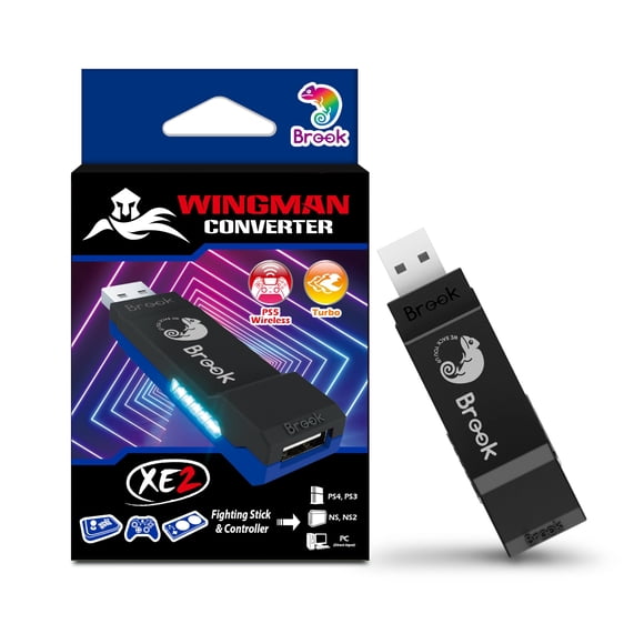 Adaptador de controlador inalámbrico Brook Wingman XE 2 Converter