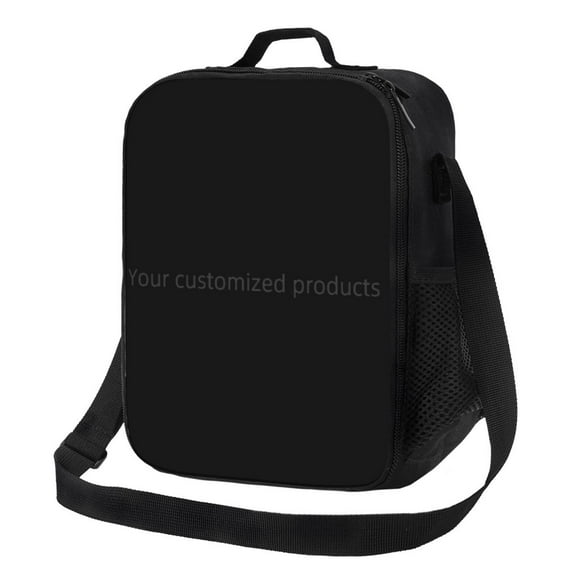 Customized insulated and heat-insulating single-shoulder hand-held bento bag