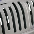 thumbnail image 3 of Ferplast Jet Pet Carrier: Value Dog Carrier Suitable for "XS" Dog Breeds & Small Cats, 22L x 14.5W x 13H inches, Gray, 3 of 8
