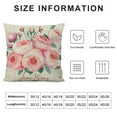 thumbnail image 6 of Acheng Happy Mother’s Day Pillow Covers 2pcs Spring Pink Flowers Leaves with Best Mommy Ever Love Heart Farmhouse Decorative Cushion Cover 2pcs Mom Grandma Gifts White, 6 of 6
