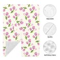 thumbnail image 4 of Daiia Tulips Flowers Pattern Car Seat Cover for Babies, Mom Nursing Covers Breastfeeding Scarf, Multi Use Infant Carseat Canopy for Newborn Carrier/Stroller, 4 of 9