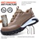 thumbnail image 5 of Zapatillas con punta de acero Zapatos industriales ligeros a prueba de pinchazos para el trabajo y el uso diario Hugtrwg Para estrenar, 5 of 9