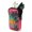 Tropical Beach Sunset Palm Tree, variant on SEANATIVE Double Glasses Case Soft Neoprene Zipper Sunglasses Pouch with 2 Pockets, Eyewear Holder for Women Men Travel Glasses Organizer Pouch, Tropical Beach Sunset Palm Tree Pink Green Orange