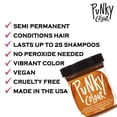 thumbnail image 4 of Punky Flame Semi Permanent Conditioning Hair Color, Vegan, PPD and Paraben Free, Lasts up to 25 Washes, 3.5oz, 4 of 6