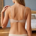 thumbnail image 3 of Women Seamless Bra for Small Bust 34A-38C Padded Triangle Wireless Bralette Comfortable Everyday Bra, 3 of 4