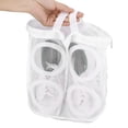 thumbnail image 4 of With Hanging Design Mesh Washing Bag, Rust-Resistant Zipper Laundry Washing Bag, Underwear For Shoes, 4 of 8