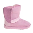 thumbnail image 2 of Josmo Little Kids Girls Flat Heel Slip On Winter Boots, Pink, 2, 2 of 7