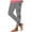 Gray, variant on Feancey Lightning Sales Soft Stretchy Leggings for Women Valentines Day High Waist Tummy Control Yoga Pants Cute Love Heart Print Seamless Workout Tights Yellow S