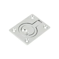 Unique Bargains 316 Stainless Steel Boat Floor Locker Hatch Lift Flush Ring Pull Handle