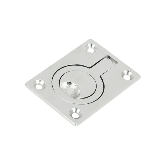 Unique Bargains 316 Stainless Steel Boat Floor Locker Hatch Lift Flush Ring Pull Handle