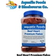 thumbnail image 2 of Beef Heart Flakes, 45% Protein Beef Heart Flakes for Discus, Cichlids, Carnivore Tropical Fish also Pellet Mix, Wafer Mix Included - 6oz, 2 of 2