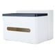 thumbnail image 3 of Caja de pañuelos multifuncional, caja de pañuelos de rejilla para almacenamiento, caja de pañuelos de plástico, caja de pañuelos de almacenamiento probada y confiable, 3 of 12