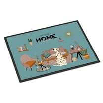 Dalmatian Sweet Home Door Mat