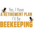thumbnail image 3 of CafePress - Beekeeper Retirement Women's Light Pajamas - Women's Short Sleeve Print T-Shirt and Pants Light Cotton Pajama Set, 3 of 7
