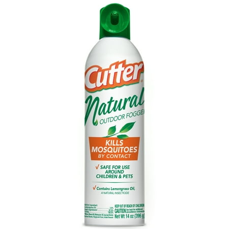 Cutter Natural Outdoor Fogger Insect Repellent, 16