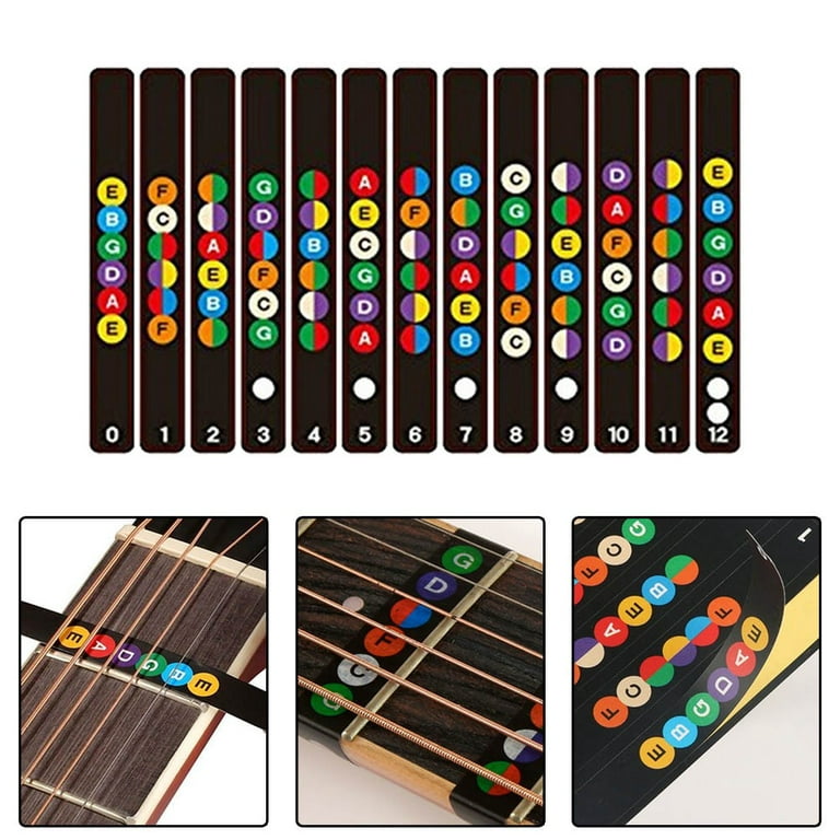 Scrapcooking 9422 10 x Multicoloured Guitar Sheets