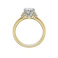thumbnail image 2 of 0.65 Carat Excellent Heart Cut Real Diamond Latest Design Solitaire Engagement Ring for Ladies Solid 14K Yellow Gold Size 7.5, 2 of 6