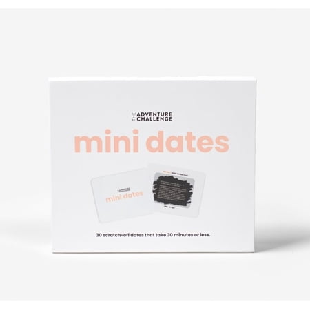 The Adventure Challenge Mini Dates Scratch-Off Game Book - Perfect for Couples