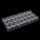 thumbnail image 1 of Molde de chocolate para decoración de postres, de plástico transparente, para hornear, dulces, galletas, 18 kenally HA003626-18, 1 of 7