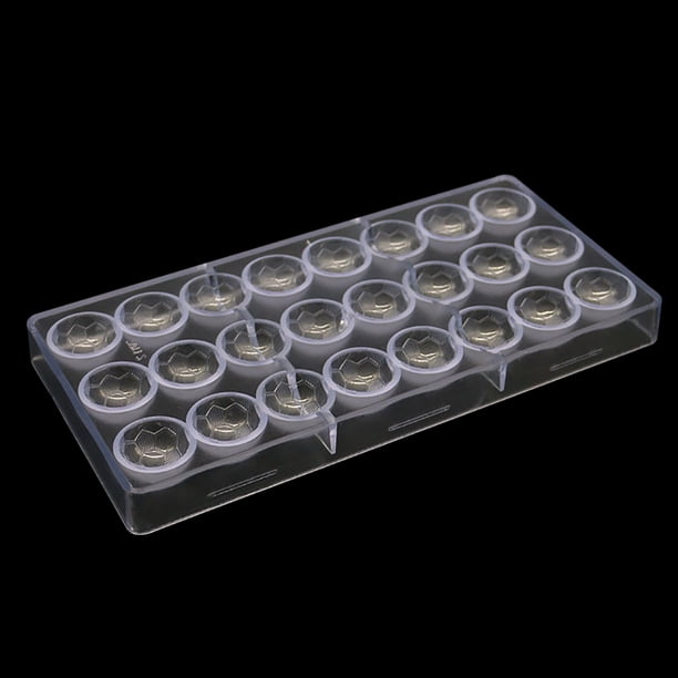 Molde de chocolate para decoración de postres, de plástico transparente, para hornear, dulces, galletas, 18 kenally HA003626-18