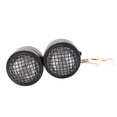 thumbnail image 3 of 8.5 "Universal Motorcycle Dirt Bike Dobles De Montaje Lateral Bombilla H4 55W Negro shamjiam Luz de cabeza dual de la motocicleta, 3 of 8