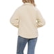 thumbnail image 3 of CHAQUETA DE PIEL SINTÉTICA INSPIRADA EN CHIC para Mujer con Cuello de Peter Pan y Botones, Abrigo Cálido y Esponjoso, Talla XS Beige, 3 of 6