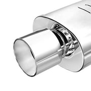 MagnaFlow 14832 Street Performance Car Universal 4 Inch Exhaust Tip Muffler