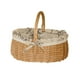 thumbnail image 5 of Canasta De Paja Tejida Almacenamiento De Mimbre De Mimbre De Comida De Fruta Sunnimix Picnic Basket Organizer, 5 of 8