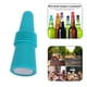 thumbnail image 4 of Tapón de botella Macarena de silicona para champán accesorio de herramienta de sellado verde, 4 of 8