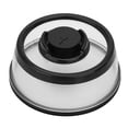 thumbnail image 3 of GUOOL Fresh Universal Vacuum Food Sealer Container Platter Cover Stackable Dish Covers black, 3 of 9