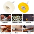 thumbnail image 4 of Tampon de Polissage pour Roue de Vadrouille pour Outil Rotatif, Perceuse, 4 of 8