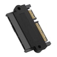 thumbnail image 4 of Inteprter Professional SAS to SATA 180 Degree Adapter Black Motherboards Angle Card Type2 NO2, 4 of 6