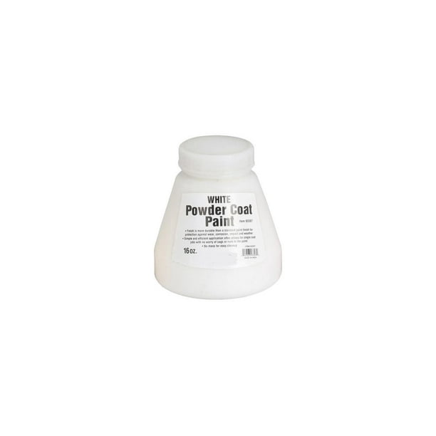 16 Oz Paint White Powder Coat Paint