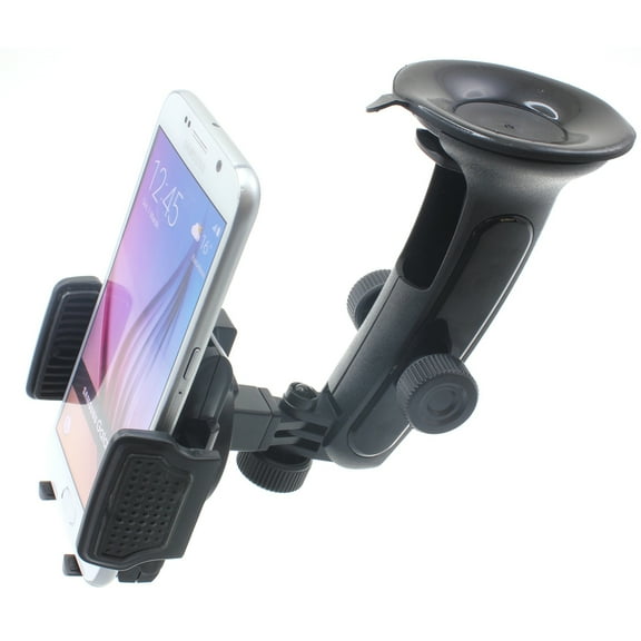 For Moto G 5G (2023) - Dash Car Mount, Windshield Air Vent Holder Cradle 2-in-1 for Motorola Moto G 5G (2023) Phone