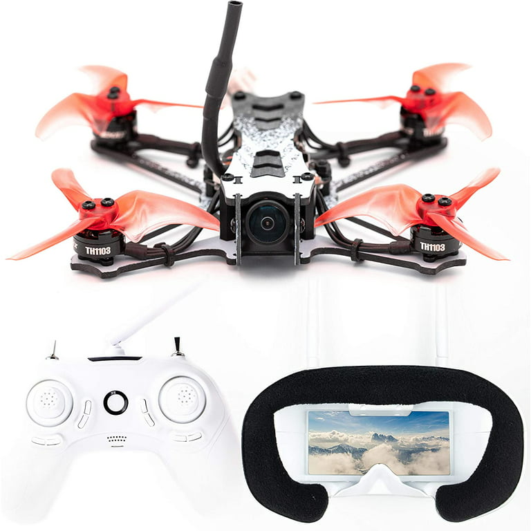 2 Freestyle 2.5 FPV Drone for Beginners Ready to Fly RTF Kit 200mw 2s Carbon Fiber Frame 7000KV - Walmart.com