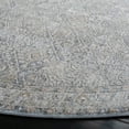 thumbnail image 3 of SAFAVIEH Webster Karenza Abstract Area Rug, Grey/Beige, 6'7" x 6'7" Round, 3 of 8