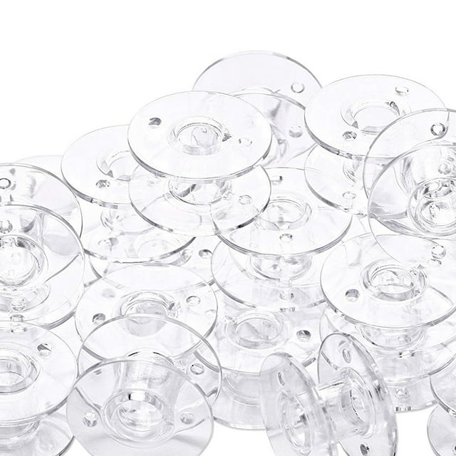 25 Pcs Boîtes de Rangement en Plastique Transparent pour Machine à Coudre