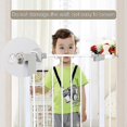 thumbnail image 2 of 4pcs Snap Fasteners For Stair Gates And Gates Baby Gate M10 Baby Safety Gate Fastener Snap Rods, White, 2 of 5