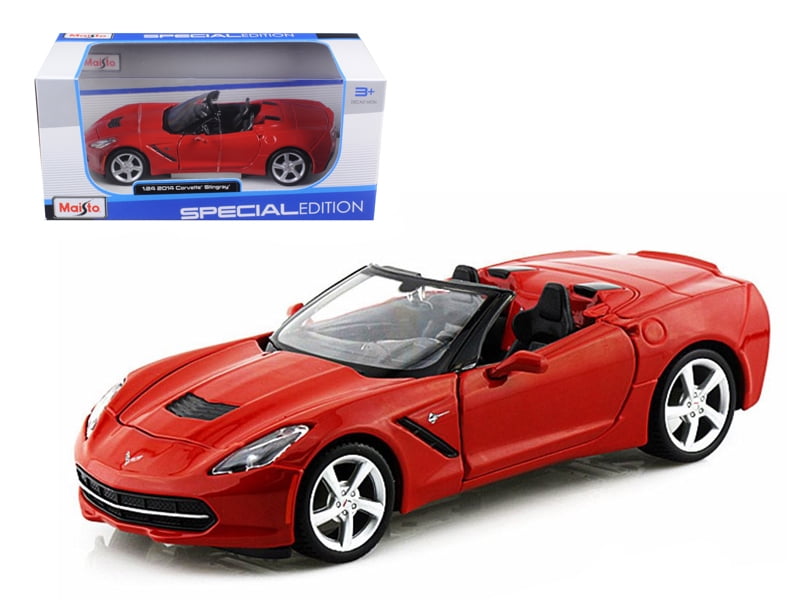 2014 Chevrolet Corvette Stingray Convertible Red 1/24