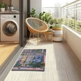 thumbnail image 4 of Yayeee Doormat for Indoor Entrance 32" x 20" Non Slippery Floor Rug, Green Boat, 4 of 8
