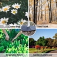 thumbnail image 7 of Tutuviw 4 Pack Reusable Tree Mulch Ring, 24.4in Non-Woven Tree Protector Mat, Plant Root Protection, Tree Ring Weed Fabric Cover with 16 Pcs Stakes Staples for Landscape Control, 7 of 7