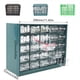 thumbnail image 2 of Cateissary Caja organizadora de piezas apilable de ABS, solución de almacenamiento duradera y transparente, caja organizadora de plástico Almacenamiento y organización del hogar verde oscuro, 2 of 6