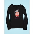 thumbnail image 3 of Be Happy! Hippo Long Sleeve Toddler -Image by Shutterstock,  2 Toddler, 3 of 4